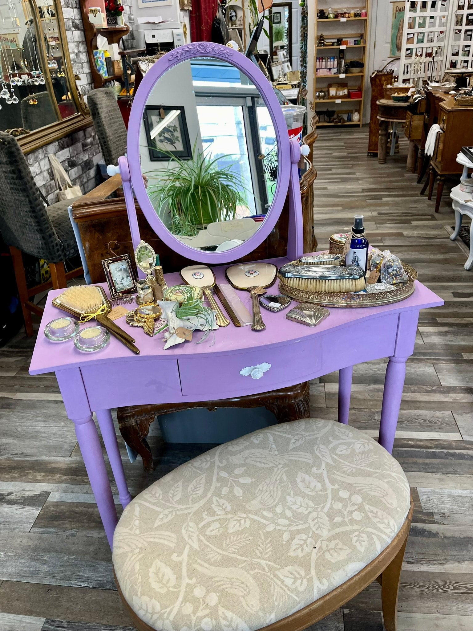 Pretty Purple Vanity | Antique Moon Emporium - for all of your metaphysical  needs
